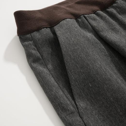 女款刺绣细条纹西裤长裤hu017 商品图2