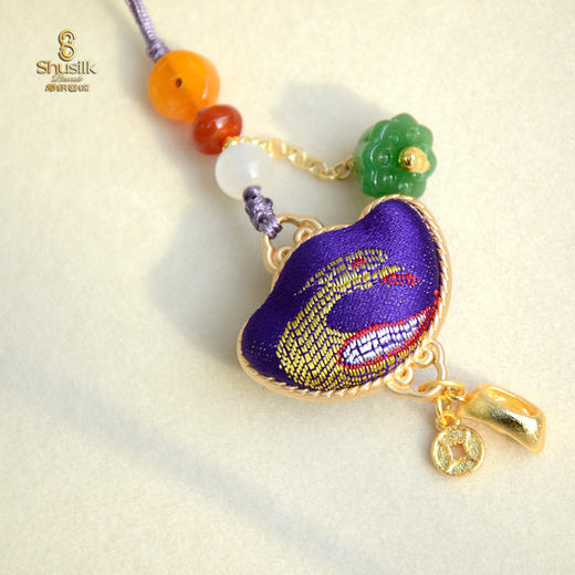 蜀锦小元宝配饰 商品图1