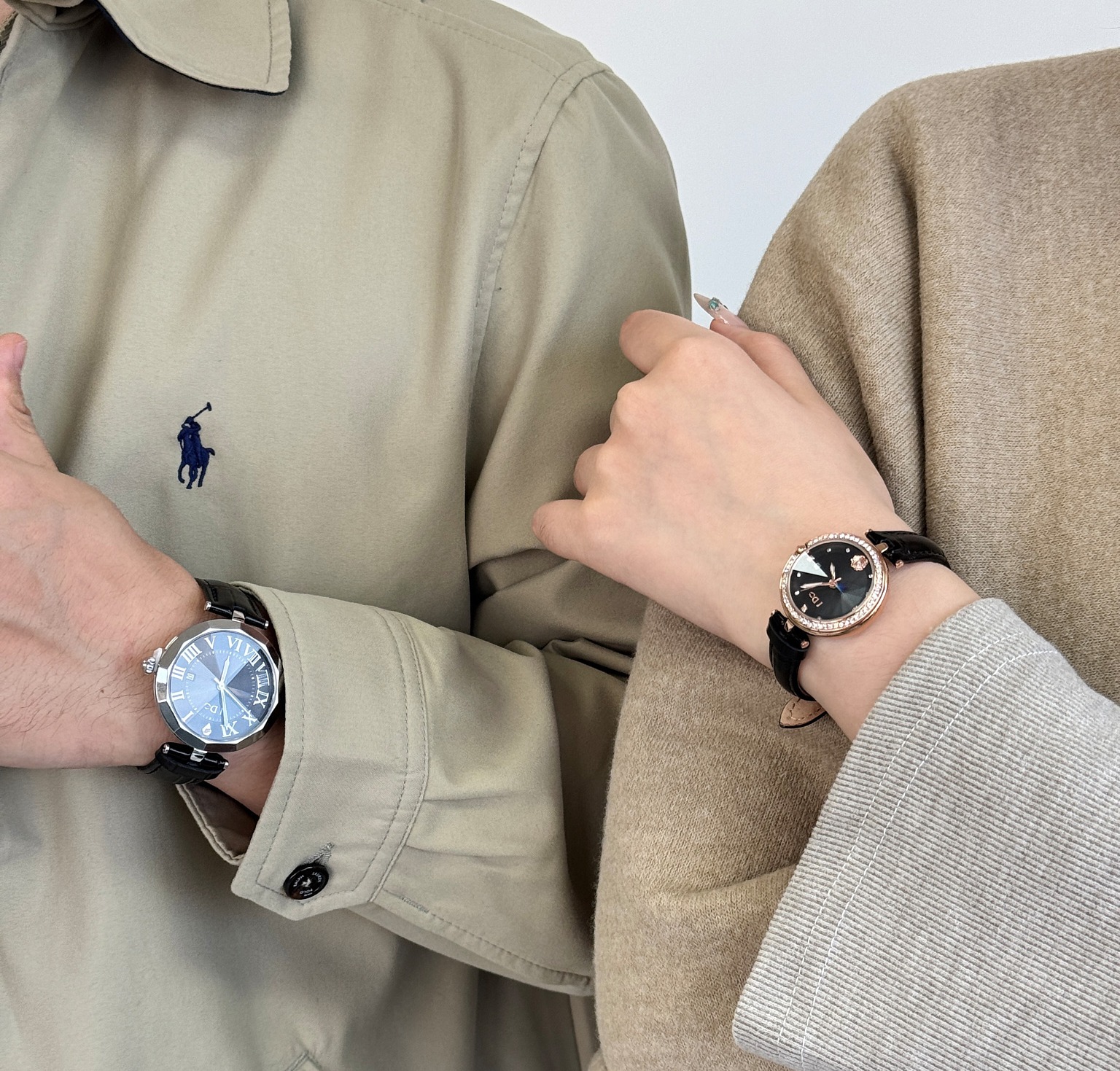 【IDO  男女对表 石英腕表 送礼必备】真钻镶嵌 一物一证