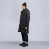 MOOSE KNUCKLES 男士金属驼鹿指节徽标绗缝连帽长款羽绒服 黑色 M35MP201 292 商品缩略图4
