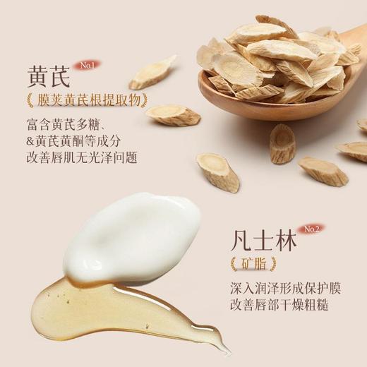 凡士林黄芪润唇膏补水保湿滋润秋冬季防干裂干皮草本唇膏保湿持久 商品图3