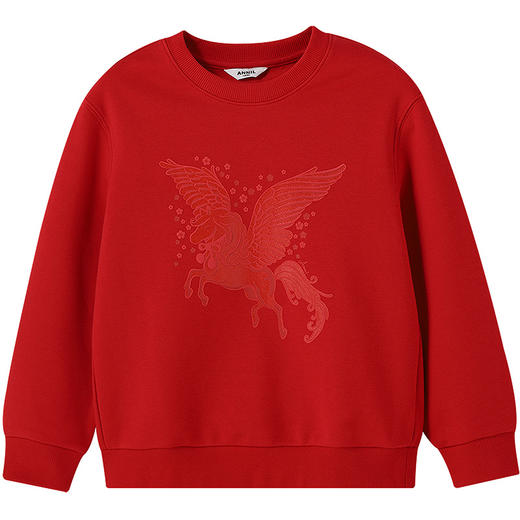 【实体店同款】女童圆领卫衣春季新款安奈儿童装AG611016 商品图5