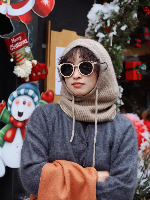 100%羊绒帽子  尽享温暖 当生日礼物送礼也推荐~ 商品图0