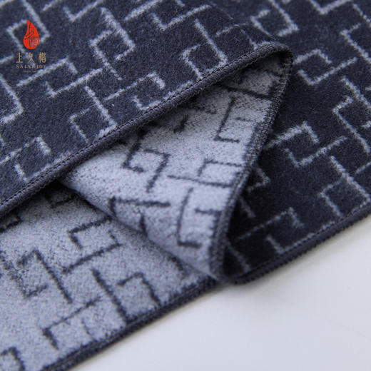 SAINTJOY/上久楷 拉绒围巾  真丝拉绒长巾  WJ3J025210001 商品图8