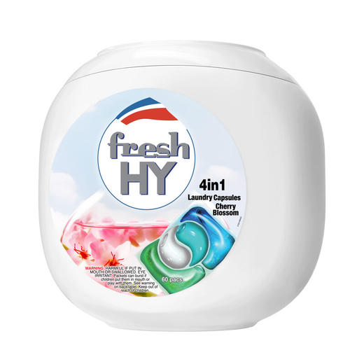 菁华清可新4合1留香洗衣凝珠60粒600ml 商品图2