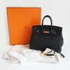 【98新】Hermes爱马仕Birkin系列H057208CD89黑金Togo皮Birkin 25铂金包手提包女士 011225TB08 商品缩略图1