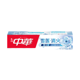 中华抗口气牙膏清新薄荷味140g*6支