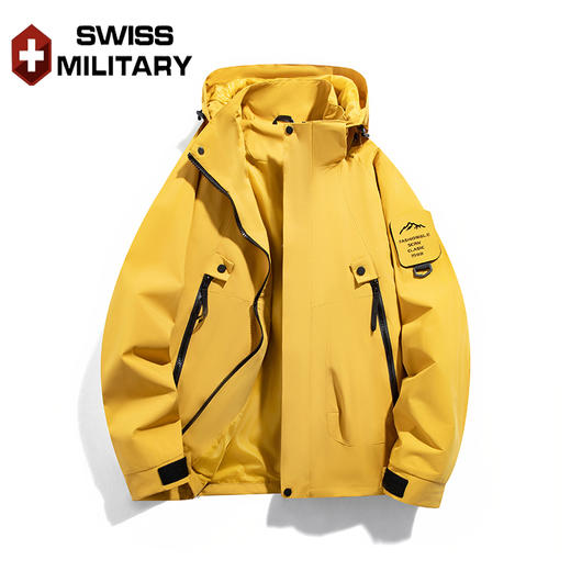 瑞士军工SWISS MILITARY春秋爆款户外防风防水冲锋衣外套 2518 商品图3
