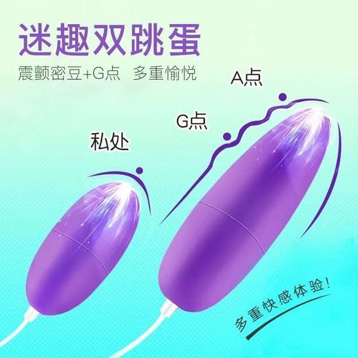 【年末亏本清仓】谜姬 迷趣跳蛋 充电双跳 商品图2