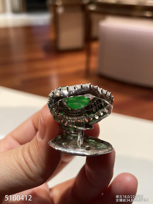 老坑玻璃种艳绿佛公吊坠【5100412】具体价格微信咨询 商品图7