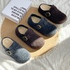凯撒KS7850一脚蹬厚底扣带复古内增高休闲包头 /KS7839半拖鞋勃肯鞋 商品缩略图1