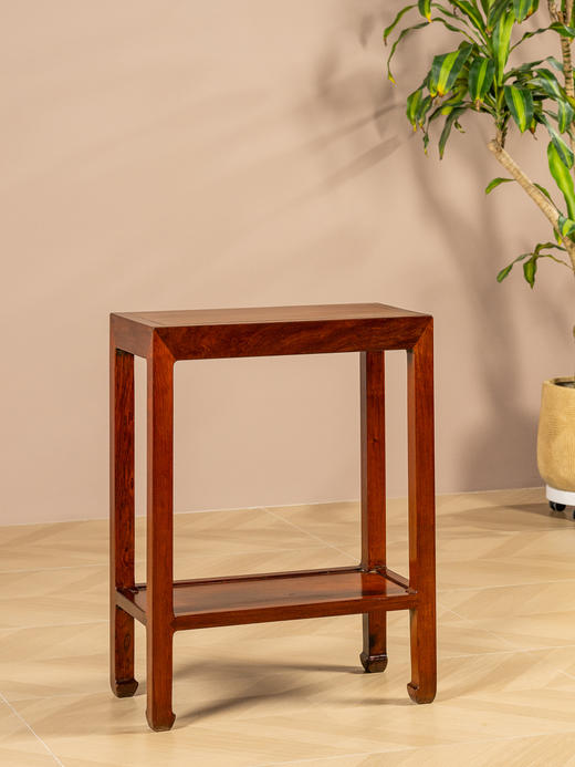 二十世纪	黄花梨带屉四面平方几 商品图0