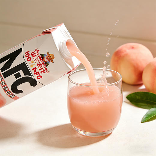 福兰农庄 100%NFC 白桃汁丨橙汁1L 商品图3