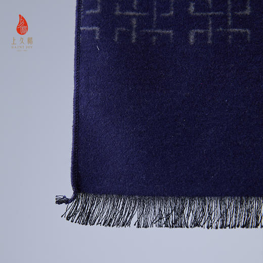 SAINTJOY/上久楷 拉绒围巾  真丝拉绒长巾  WJ3J025210001 商品图12