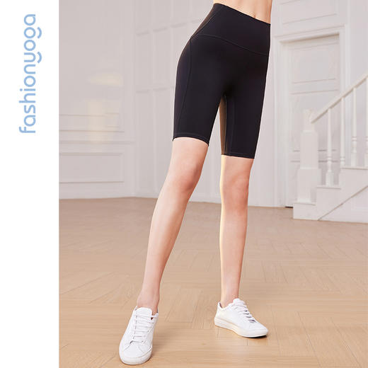 凡圣瑜伽小蛮腰提臀五分裤FY14511 商品图1