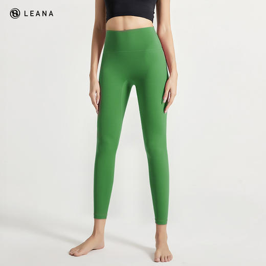 【买一赠一】LEANA带后腰口袋裸感瑜伽裤女外穿紧身高腰提臀运动健身裤NP1219 商品图11