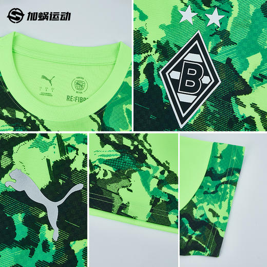 SFS彪马Puma25/26门兴赛前热身训练服短袖足球服男子 781467-09 商品图2