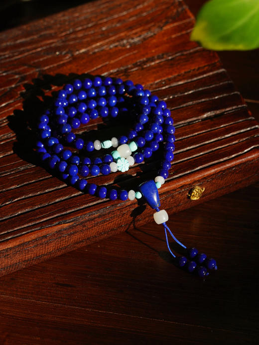 青金圆珠念珠 商品图0