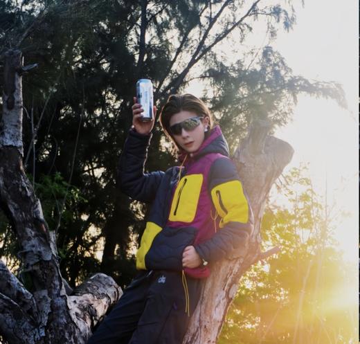 王炸系列！明星同款！【喵小仟 轻量化御寒保暖户外休闲撞色拉链连帽男女吐司棉服】 商品图5