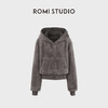 ROMI STUDIO澳大利亚进口两穿羊皮毛绒面质感连帽皮草RWCWWU7252 商品缩略图0