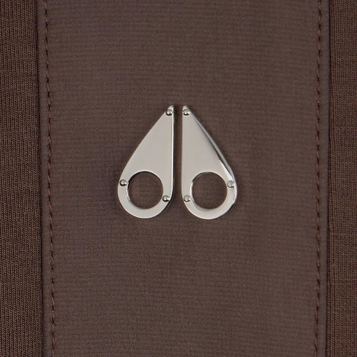 MOOSE KNUCKLES 女士金属驼鹿指节徽标混纺棉质外套 棕色 M35LS632 1713 商品图2