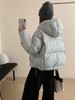 【YW】无忧购泡芙50绒羽绒服女短款连帽宽松面包服白鸭绒保暖外套8537（截单后3-5天发货） 商品缩略图2
