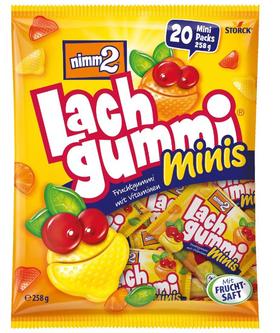 (跨境)德国nimm2二宝维他命果汁软糖258g