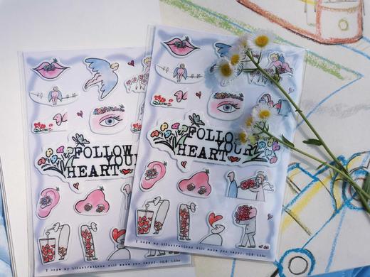 锦江丨七点Ber丨立体贴纸 商品图0