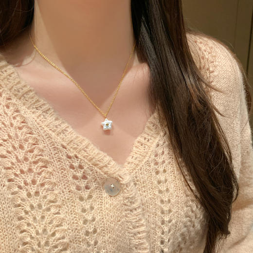 【微信专享款】ARSIS｜纯真年代系列 巴洛克星辰项链 商品图3