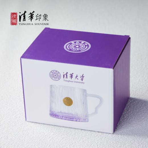 清华文创金属徽章玻璃杯（浅紫色） 商品图7