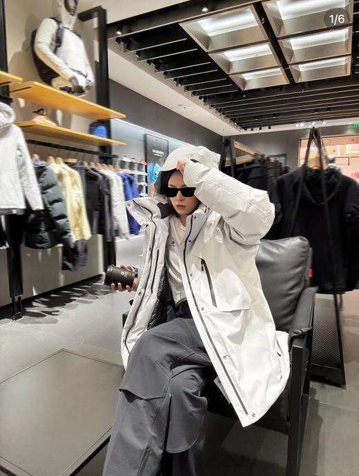 一店k（牛货！贸易订单！）保暖界扛把子！抗寒硬核穿搭！FILTER-TEC防水科技面料！防泼水防风buff拉满，管它降温还是飘雨套上就稳了！90%鹅绒 蒙塔娜中长款700蓬羽绒服 商品图3