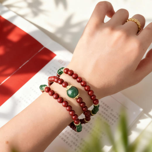 新款！芳香解郁！戴在手上的“逍遥丸”！灵珠 合香珠 花蕊夫人手串系列 轻盈的玫瑰花香夹杂药香 “冷暖交织”贵气十足  1物1证 商品图2