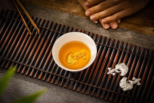 【周大金纯银999煮水泡茶神器SS517】✅高纯度999足银（含证书）非遗工艺，纯手工制作 ✅中式风格，浮雕纹理，低调雅致色泽细腻-PWJCY 商品图6