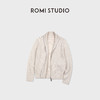 ROMI STUDIO“云朵裹肤”婴驼羊毛混纺奢配老钱立领外套 RWDSWY1669 商品缩略图1