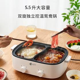 艾青春5.5L电火锅（鸳鸯锅）AI-HG318   YS