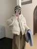 【YW】无忧购泡芙50绒羽绒服女短款连帽宽松面包服白鸭绒保暖外套8537（截单后3-5天发货） 商品缩略图7