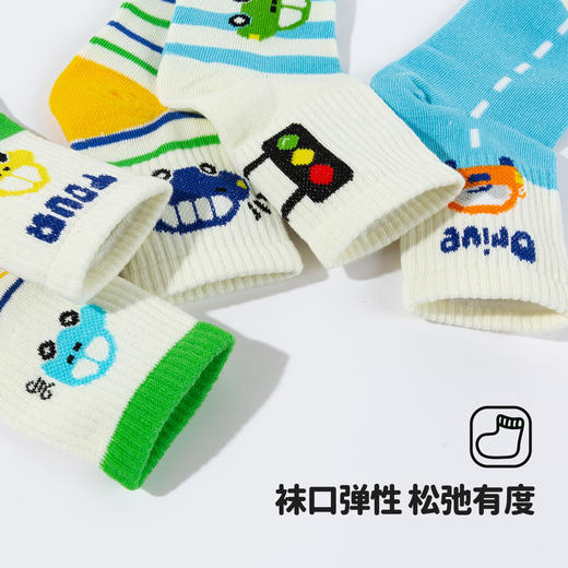 贝贝怡儿童袜（6双装）ZB3EP012 商品图8