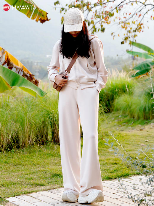 哈瓦塔极简带帽舒适外套H350180 商品图2