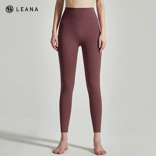 【买一赠一】LEANA带后腰口袋裸感瑜伽裤女外穿紧身高腰提臀运动健身裤NP1219 商品图10