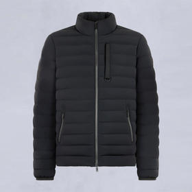 MOOSE KNUCKLES 男士金属驼鹿指节徽标绗缝羽绒服 黑色 M35MJ127 292