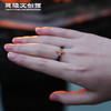 【预售3-5天】灵隐文创 青金南红戒指女生招米好运戒指 商品缩略图4