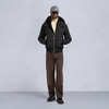 MOOSE KNUCKLES 男士金属驼鹿指节徽标绗缝连帽羽绒服 黑色 M35MB049 292 商品缩略图5