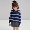 笛莎Deesha 2026春季女童时尚学院风翻领针织开衫 商品缩略图4