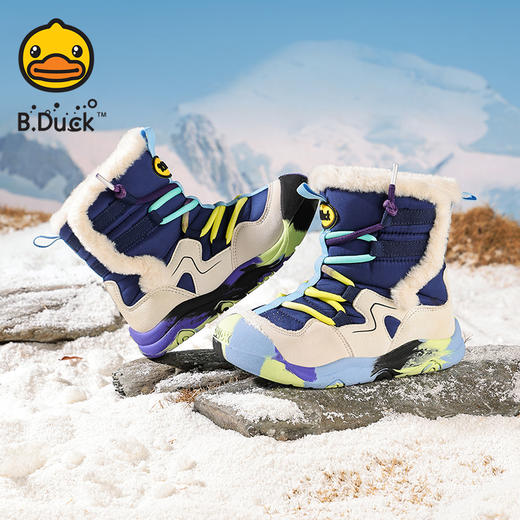 B.Duck小黄鸭童鞋冬季雪地靴26-32码 B5686857 商品图4