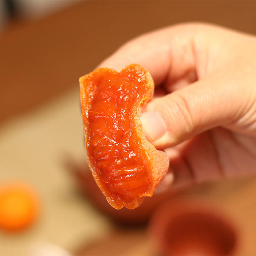 2025新上市田陌上富平柿饼  霜降采摘 古法手作 肉多霜厚 2斤/盒 商品图4