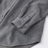 ROMISTUDIO双面绒感定染灰质感宽松廓形衬衫外套 RWCWSX7264 商品缩略图3