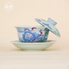 陶瓷狮子舞绣球悬停三才盖碗中式美学元宝泡茶碗高温陶瓷不烫手茶具 商品缩略图1