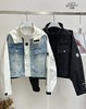 74WT20512#拼牛仔外套 商品缩略图0