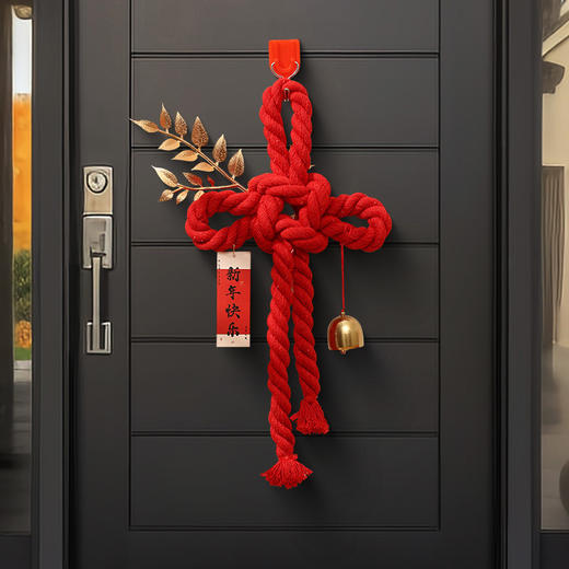 2026马年新年装饰挂件入户门万字结挂饰过年春节元旦氛围场景布置 商品图3