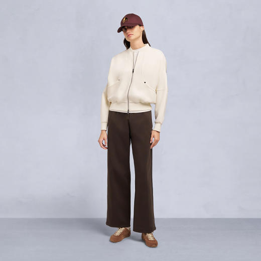 MOOSE KNUCKLES 女士金属驼鹿指节徽标宽松休闲运动裤 棕色 M35LR756 1713 商品图6